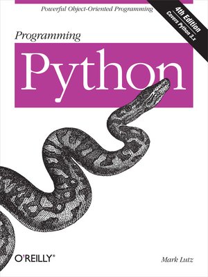 cover image of Programming Python